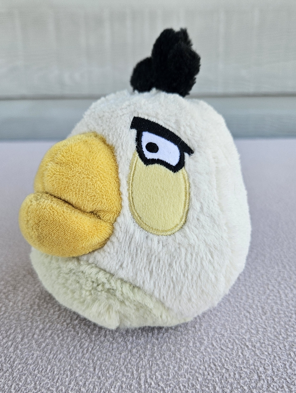 Commonwealth White Angry Birds Matilda No Sound Plush 6" NO TUSH TAG